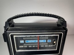 Vintage GE Portable 2 Way Power Radio AM FM Model 7-2800B Instant Weather AC/DC