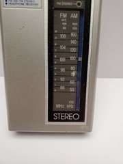 Vintage Panasonic RF-444 Portable AM FM Radio Works No Headphones