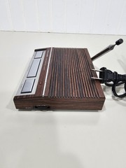 Realistic Weather Radio Alert Model 12-140 Weatheradio Antenna Faux Wood Grain