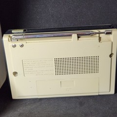 Vintage Sony Portable 2-Band AM-FM Radio Receiver Model TFM-6160W *Tested/Works*