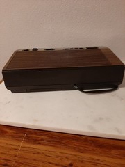 Vintage General Electric GE Digital AM/FM Alarm Clock Radio7-4634B Woodgrain