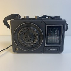 Rare Vintage Jil Candle AM/FM transistor radio model no. LT- 529 *Works