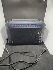 GE Superadio 7-2887B AM/FM Wide Band Radio Long Range FOR PARTS SEE NOTES