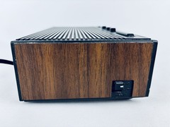 Vintage Hitachi Alarm Clock Radio KC-541H Brown Woodgrain – Tested & Works