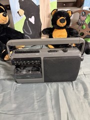 Vintage General Electric AM/FM Radio Cassette Recorder Model 3-5264A 1980-1990’s