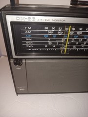 VTG REALISTIC RADIO SHACK AM/FM DX-66 AIR/SW MONITOR MODEL 12-767 TESTED-WORKS