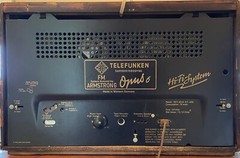 Telefunken Opus 6 HiFi Radio ~ West Germany ~ Vintage 1955 ~ Working FM Radio