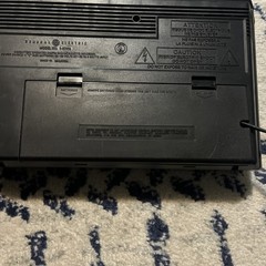 General Electric Vintage AM FM Radio Tape Player Boombox Model 3-5233B See Desc