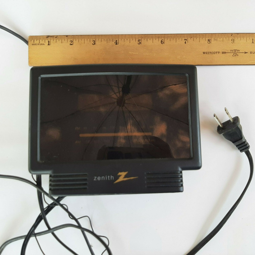 Zenith Z120M clock radio vintage – tested and works