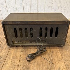 TOSHIBA Vintage Radio Vacuum Tube Radio Analog Meter Retro Working Condition JP
