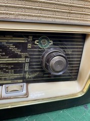 Vintage Nordmende Carmen Radio Made in W. Germany For Parts or Repair