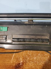 MAGNAVOX Stereo Radio Cassette Recorder D 8095/17 BOOM BOX, 1985, black, WORKS