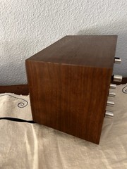 Montgomery Wards Airline AM/FM Clock Radio Early 1970s Tested Clock Keeps Time
