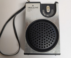 VTG Truetone Solid State AM Radio GPE 3900A-87 Hong Kong Retro Portable Works