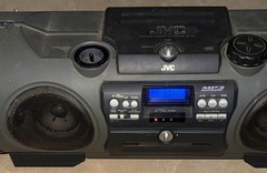 JVC Kaboom RV-NB1 Stereo Radio – Boombox CD & Aux Works Fine – Tape Doesn’t Work