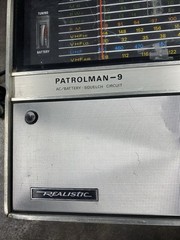 VTG Realistic Patrolman – 9 Bands AM/SW/MB/FM/PSB/Air/VHF/UHF 1970s
