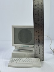 Vintage Mini PC FM Auto Scan Radio Retro Computer Novelty New In Box
