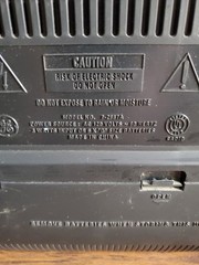 GE General Electric Superadio Long Range AM/FM Radio 7-2887A
