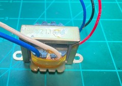 Hitachi KC600 alarm clock radio AC Transformer tested works