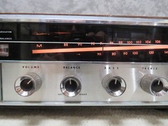 Vintage Audio Electronics AM FM RECEIVER 8 Track Tape Player Peerless HSP-70
