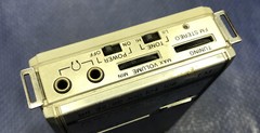 Sanyo RP55 AM FM Portable Radio Dual Headphone Ports vintage