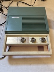 Vintage Retro Sears AC/DC Solid State Radio AM/ Phonograph Tested Works!