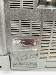 Panasonic 5BAND FM/MW/SW1-3 Receiver Model No RF-2900- Tested Works