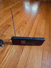 VTG Soundesign Model 2328 BUR Red AM/FM Portable Radio Color Tunes 1990s Tested