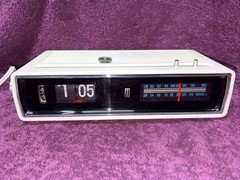 Detson Solid State Model Cr-7 Flip Clock Radio Alarm AM FM Vintage Restored Rare