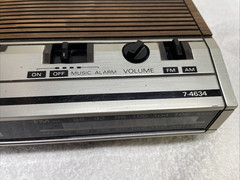 General Electric GE Model 7-4634B Digital Clock Radio Alarm Clock Tested Working