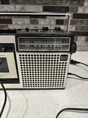 Panasonic RQ-542AS AM/FM Cassette Radio w AC Cord Working **READ***