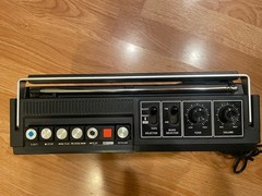 Panasonic RQ-542AS Vintage FM AM Radio Cassette Recorder / Japan. Works!!