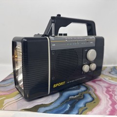 Vtg Hopesonic HE-873 AM FM Radio Cassette Player w/ Lantern – Tested & Working!