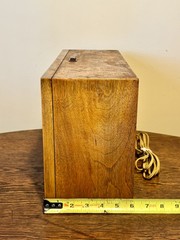 Vintage General Electric Dual Speaker AM/FM Clock Radio