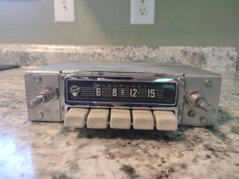 Blaupunkt Vienna Werke Car Radio Mercedes BMW Porsche UNTESTED AS-IS German Made