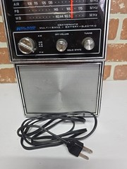 Vintage Midland Weathermatic Radio AM FM AIR Weather Solid State AC Tested