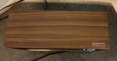 Panasonic RE-6286 Solid State FM/AM Tabletop Radio Wood Grain Case Works