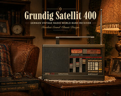 Grundig Satellit 400 🌈RaRe🌈 Vintage Radio World Band Receiver