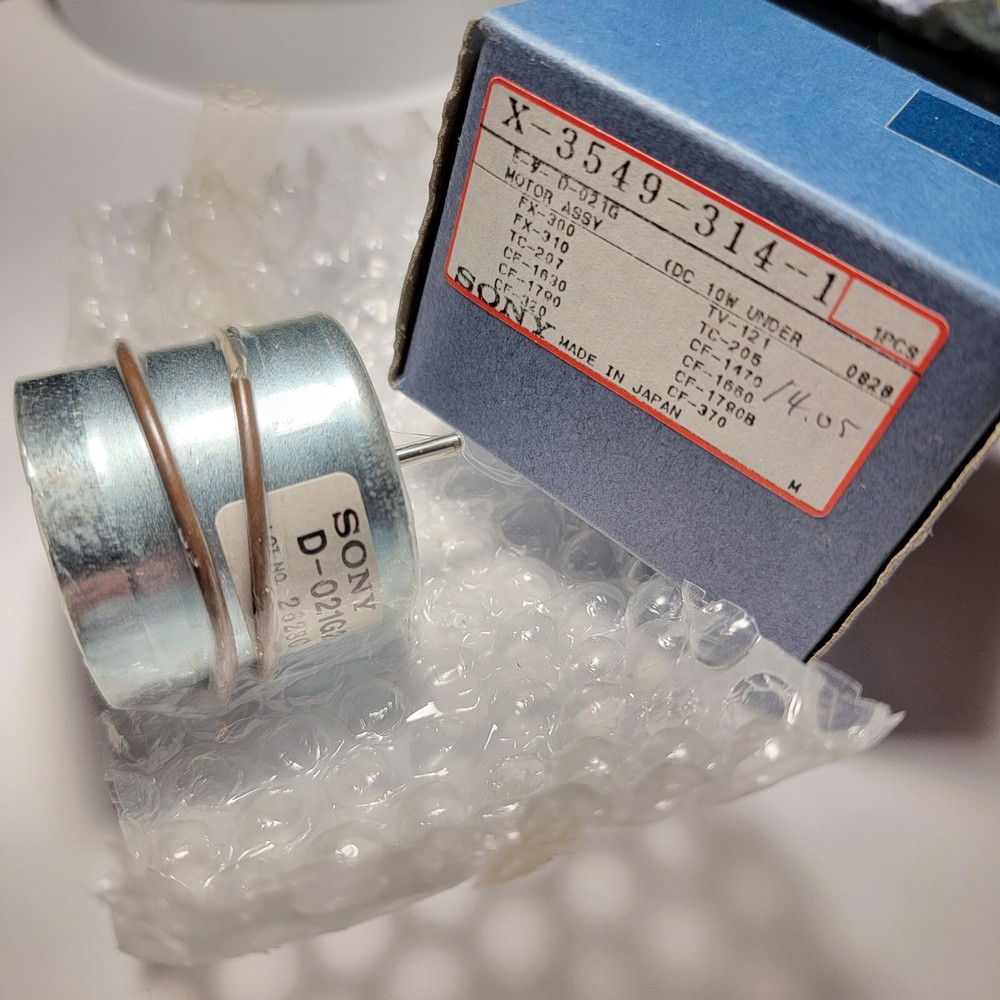 NOS Sony X-3549-314-1 Motor Genuine OEM Replacement Part