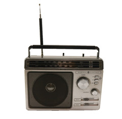 General Electric Vintage 1980 Wired FM/AM 7-2881C Radio
