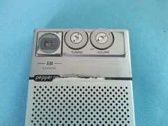 National Panasonic Pepper R-012 AM Card Radio Ultra Slim Vintage Works Japan JP