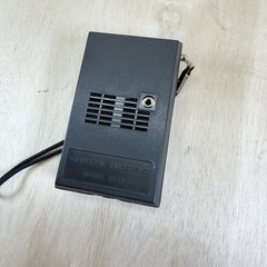 Vintage General Electric P-2790D AM Pocket Radio Solid State Black Hong Kong