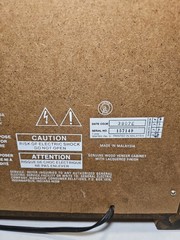 General Electric 7-4100JA Cathedral AM/FM Radio Wood Working