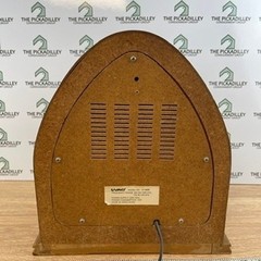 VAC 77-5600 Cathedral Style AM FM Wood Tabletop Radio Vintage Brown Arched MCM