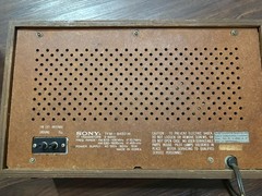 Sony TFM-9450W 11 Transistors 2 Band AM/FM Radio Vintage MCM Excellent Condition