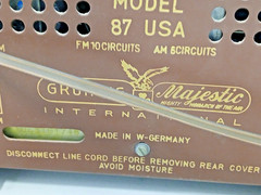 Grundig Majestic International Model: 87 – FINE WORKING CONDITION!!