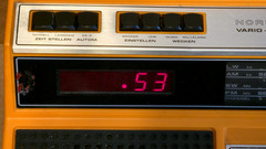 NordzMende Vario Clock 4000 Radio 6.177 H – Made in Germany 1970s – Rare!