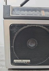 Vintage Super Radio II General Electric 7-2885D GE Long Range AM/FM Radio Tested
