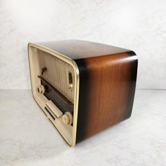 Vintage Telefunken Jubilate 5161W West German Tube Radio 1950s 60s RARE WORKS!