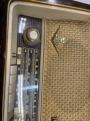 rare vintage Grundig tube radio model 2028 made in Western Germany